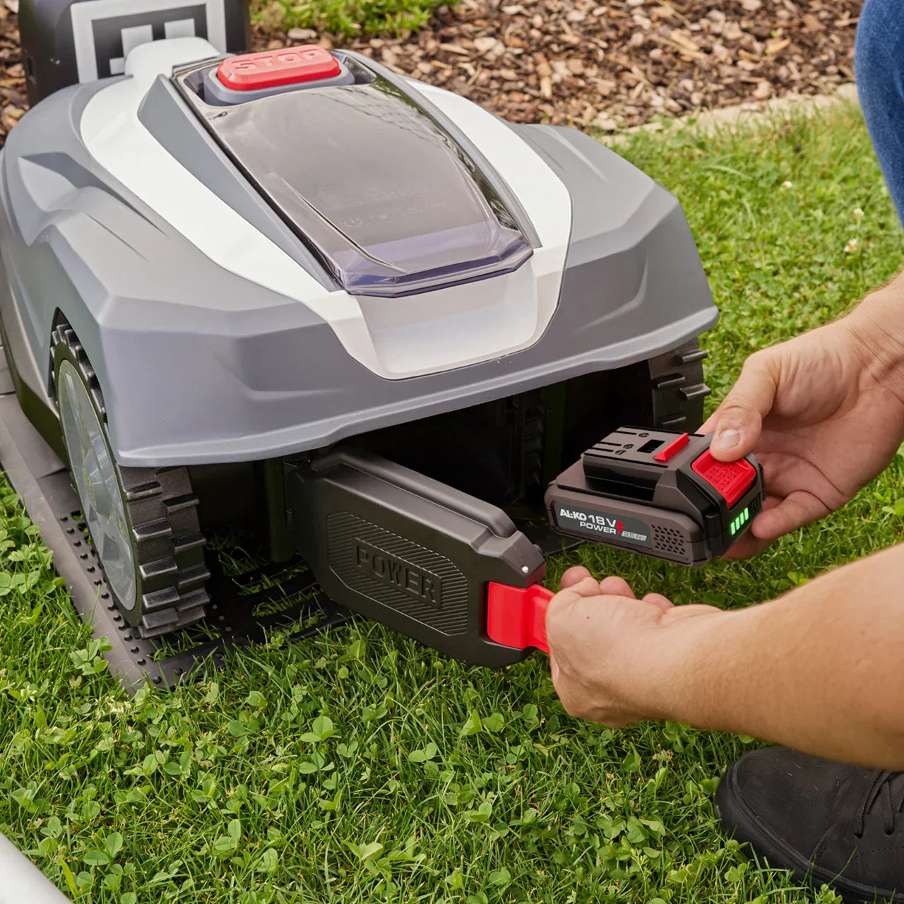 AL-KO Robolinho 1000 Vision – Mähroboter ohne Begrenzungskabel