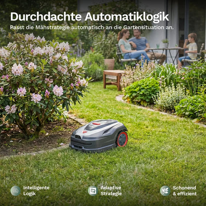 AL-KO Robolinho 1000 Vision – Mähroboter ohne Begrenzungskabel