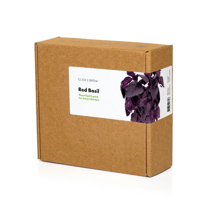 Click & grow Plant Capsule Red Basil 9-Pack