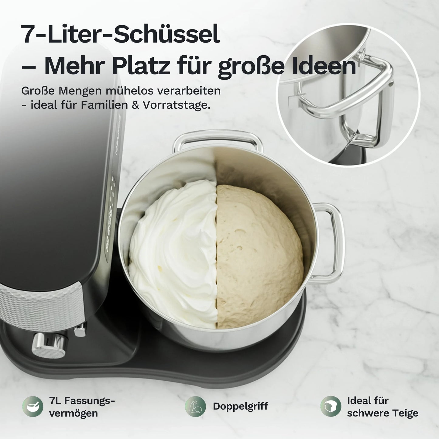 Lazurec Bakara Mix One – Clevere Küchenmaschine für mehr Genuss & weniger Aufwand