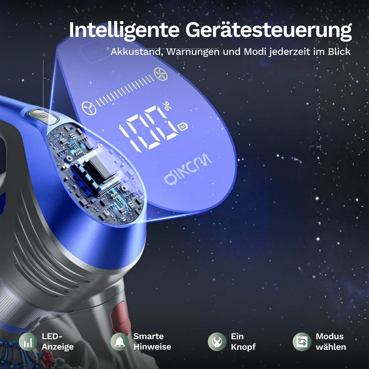 Moosoo AC1 - Akku Staubsauger