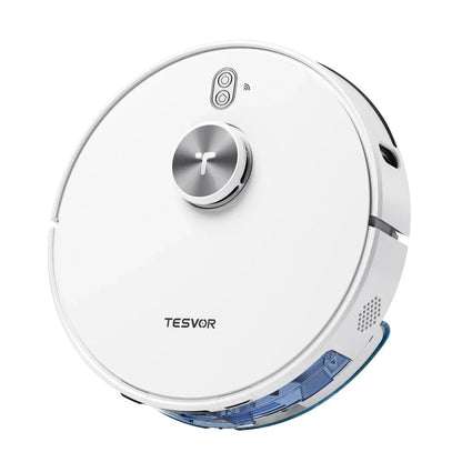 Tesvor S8 Max aspirateur et robot laveur perspective