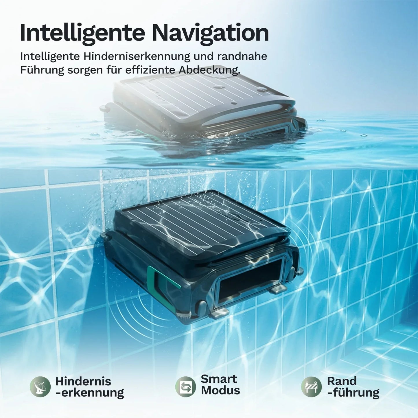 Wybotics Wybot F1 – Il tuo intelligente raccoglitore solare con controllo tramite applicazione