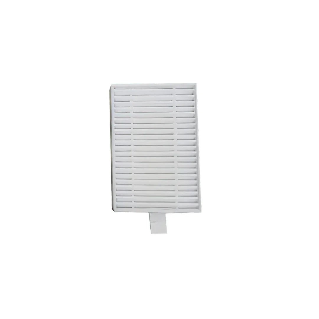 Weiße Filterpatrone mit Lamellen (HEPA-Filter)